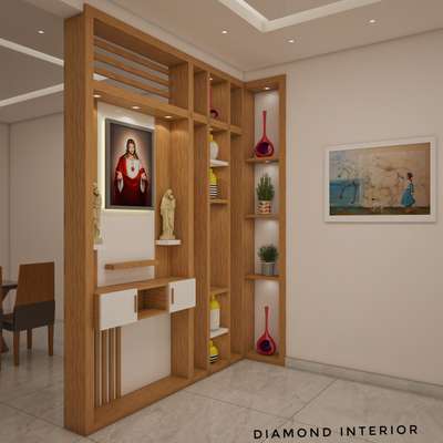 Storage, Prayer Room Designs by Interior Designer Rahulmitza Mitza, Kannur | Kolo