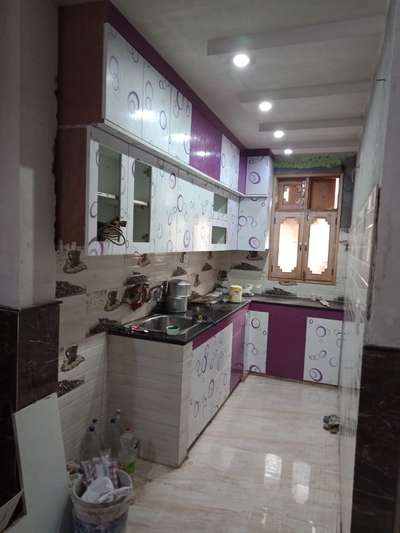 Kitchen, Storage, Ceiling, Lighting Designs by Interior Designer rajesh raikwar, Gautam Buddh Nagar | Kolo