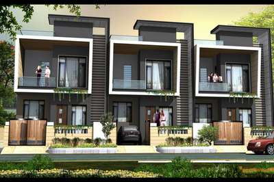 Exterior Designs by Civil Engineer Mayank Soni, Indore | Kolo