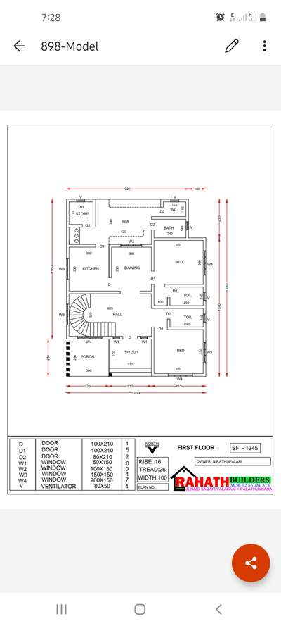 Plans Designs by Home Owner muthalib mayyil, Kannur | Kolo