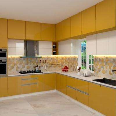 Kitchen, Storage Designs by Interior Designer J S INTERIORS, Delhi | Kolo