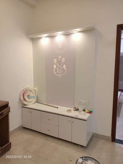 Prayer Room, Storage Designs by Interior Designer ATOZDESIGNS INTERIORS, Jaipur | Kolo