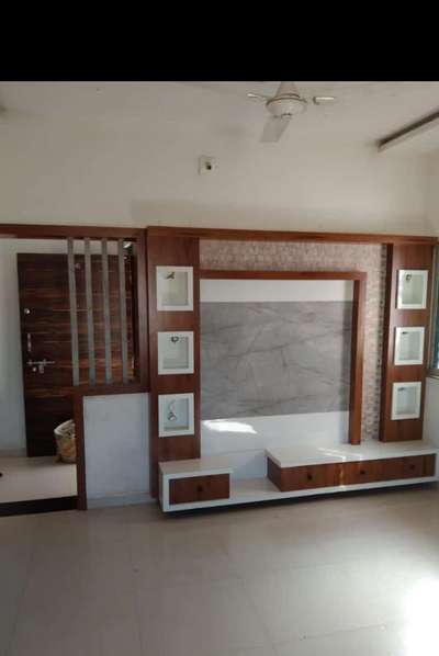 Living, Storage, Flooring Designs by Contractor rafik disar, Jaipur | Kolo
