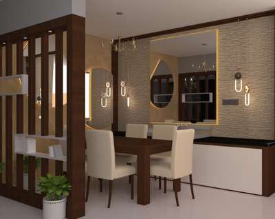 Storage, Dining, Furniture, Lighting Designs by Interior Designer Nijesh MP Nijesh, Thrissur | Kolo