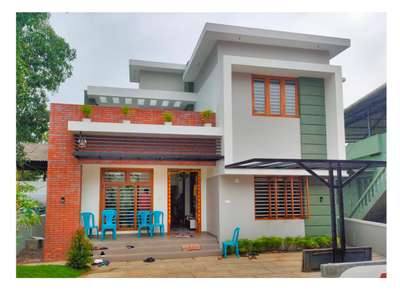 Exterior Designs by Building Supplies Jishnu Menon, Palakkad | Kolo