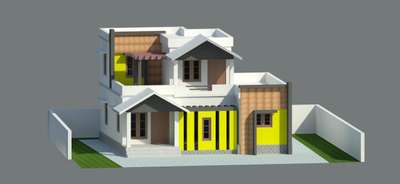 Plans Designs by Contractor AKHIL T KUNJUMON, Kottayam | Kolo