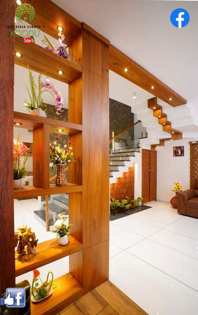 Wall, Home Decor, Lighting, Staircase Designs by Carpenter biju m, Malappuram | Kolo