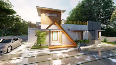  Designs by Civil Engineer Anagha  R Anilkumar , Alappuzha | Kolo