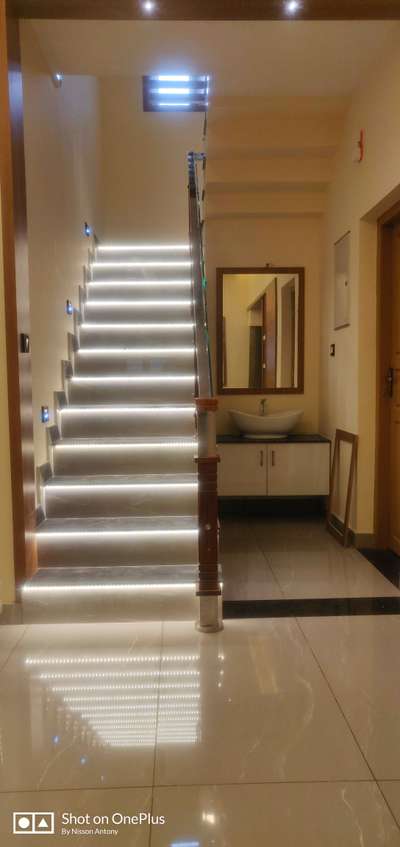 Staircase Designs by Interior Designer Nisson Antony, Kottayam | Kolo
