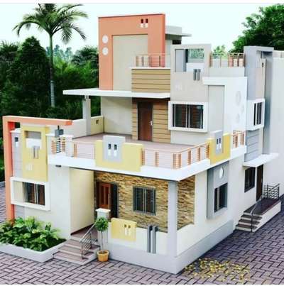 Exterior Designs by Contractor manish kumawat, Udaipur | Kolo