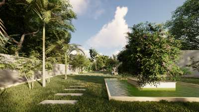 Outdoor Designs by Architect saleem k mohammed saleem k mohammed, Thrissur | Kolo