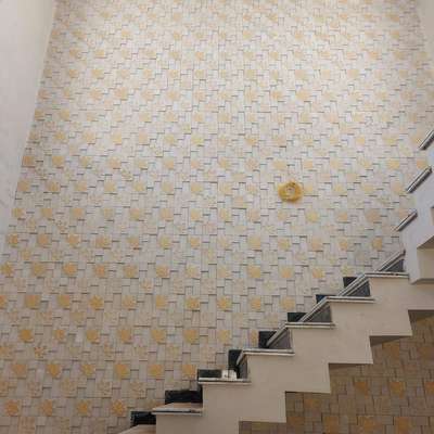 Staircase, Wall Designs by Building Supplies ALEEFA STONE, Jaipur | Kolo