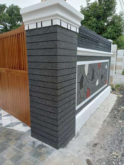 Wall Designs by Contractor Rolamin Sadhukhan, Kollam | Kolo