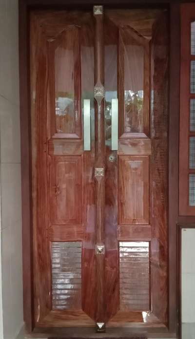 Door Designs by Carpenter Thamas Edapara, Wayanad | Kolo