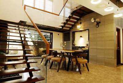 Furniture, Table, Staircase, Living Designs by Architect sona mariya, Malappuram | Kolo