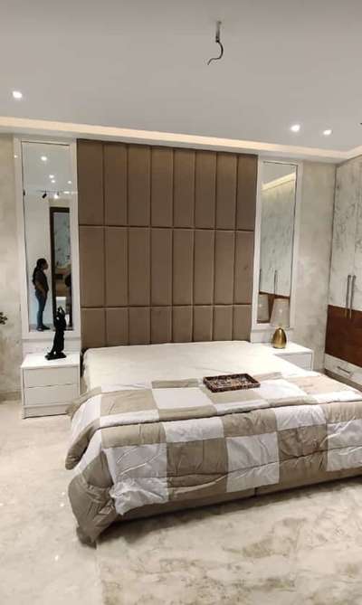 Furniture, Storage, Bedroom, Wall Designs by Interior Designer Fine Enterprises, Ghaziabad | Kolo