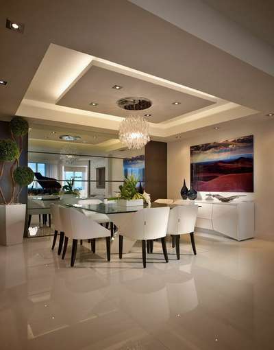 Dining, Furniture, Lighting, Table, Home Decor, Ceiling Designs by Interior Designer Fixture  Interior , Delhi | Kolo