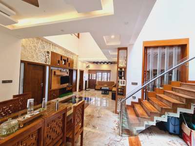 Table, Furniture, Staircase, Lighting Designs by Architect AJMEER KHAN M N, Kollam | Kolo