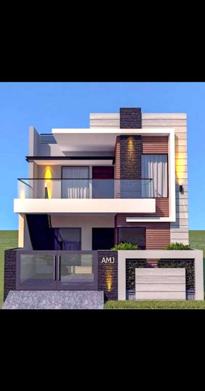 Exterior Designs by Contractor Manish Inkhiya, Delhi | Kolo