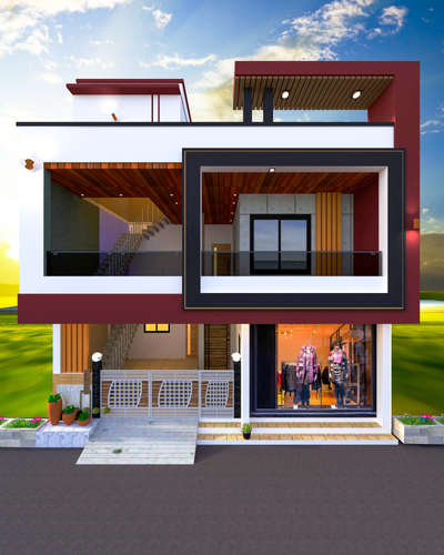 Exterior Designs by Civil Engineer Er  Hari, Ujjain | Kolo