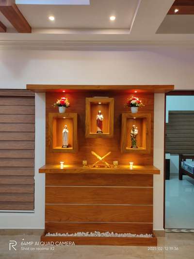 Prayer Room Designs by Carpenter girish girish, Kottayam | Kolo
