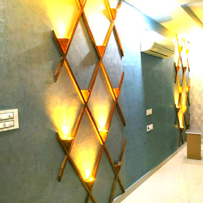 Lighting, Wall Designs by Painting Works Muzammil Khan, Indore | Kolo