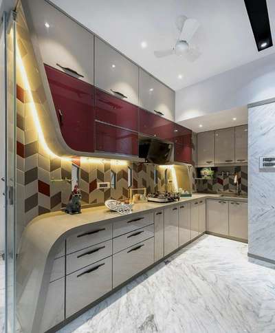 Kitchen, Lighting, Storage Designs by Carpenter Rangrez  Carpanters, Jaipur | Kolo