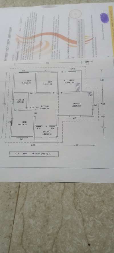 Plans Designs by HVAC Work Abdul  gafoor , Wayanad | Kolo