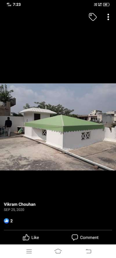 Roof Designs by Interior Designer Laxman Awning, Faridabad | Kolo