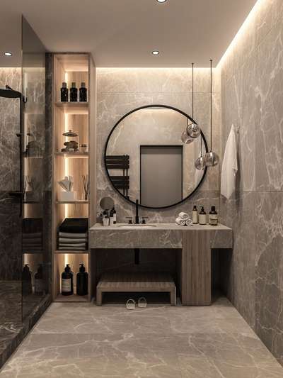 Lighting, Storage, Bathroom Designs by Interior Designer Rahul Jangid, Jodhpur | Kolo