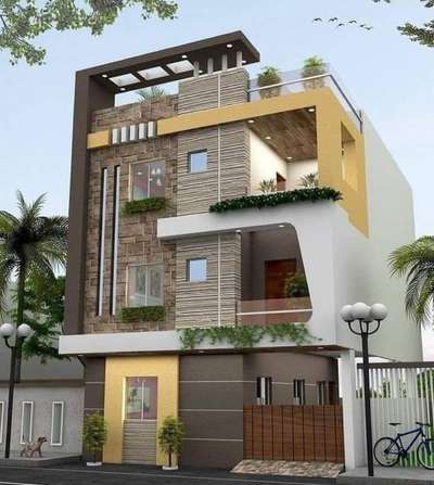 Exterior Designs by Building Supplies Israr saeed mansori , Bhopal | Kolo