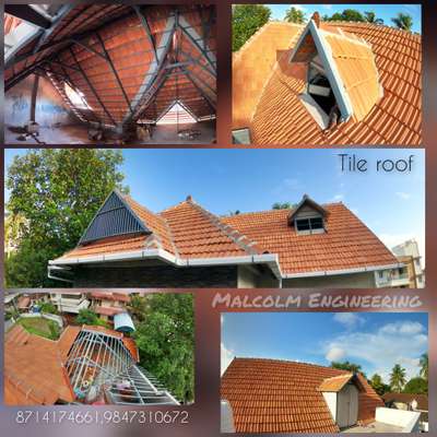 Roof Designs by Contractor Clinton Symeanthy, Ernakulam | Kolo