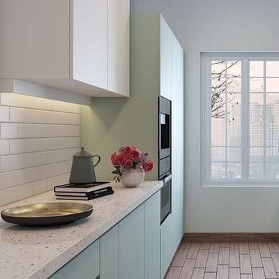 Kitchen, Storage Designs by Interior Designer Tarun Ghoshal, Gurugram | Kolo