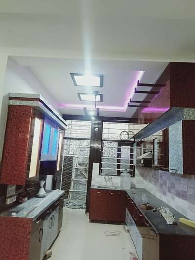 Ceiling, Kitchen, Lighting, Storage, Window Designs by Carpenter anand  singh , Faridabad | Kolo