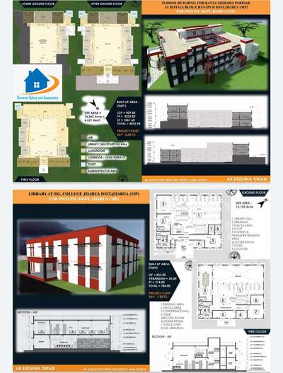 Exterior, Plans Designs by Architect Devwrat Dubey and Associates, Indore | Kolo