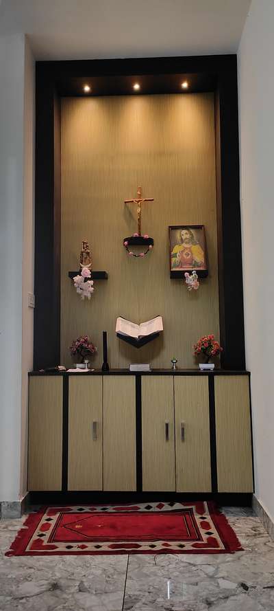 Lighting, Prayer Room, Storage Designs by Interior Designer AKHIL  M. S, Kozhikode | Kolo