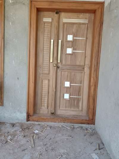 Door Designs by Carpenter Madhu Kr, Wayanad | Kolo