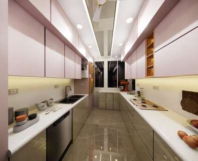 Ceiling, Kitchen, Storage Designs by Interior Designer Shelly Garg, Ghaziabad | Kolo