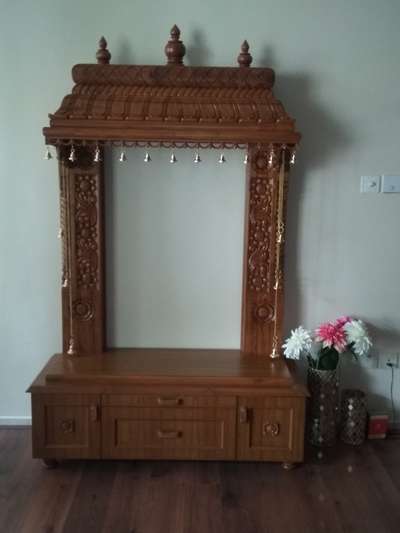 Prayer Room, Storage Designs by Carpenter Mrsujit Kumar, Delhi | Kolo