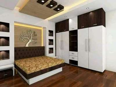 Furniture, Lighting, Storage, Bedroom Designs by Carpenter Sarvan Dhamu, Jaipur | Kolo