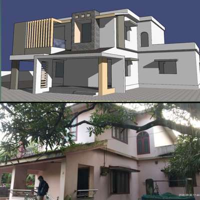 Exterior Designs by 3D & CAD Suhail Palakkad, Palakkad | Kolo