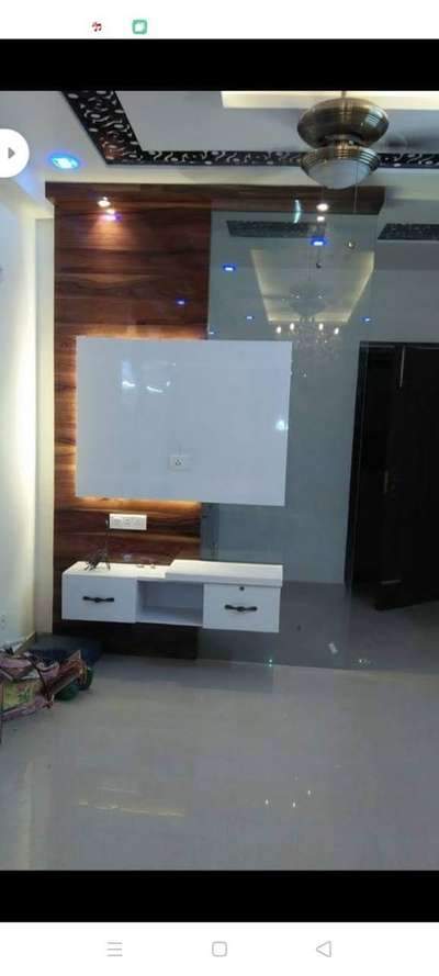 Flooring, Lighting, Living, Storage Designs by Carpenter Ajay Thakur, Jhajjar | Kolo