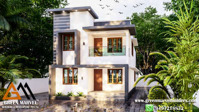 Exterior Designs by Civil Engineer aneesh G, Alappuzha | Kolo