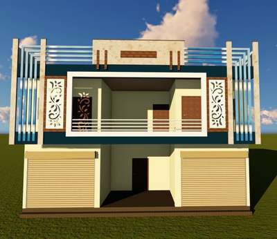 Exterior Designs by Civil Engineer erTushar Malviya , Ujjain | Kolo