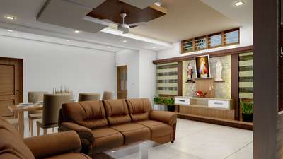 Lighting, Living, Furniture, Storage, Prayer Room Designs by Civil Engineer Er Vishnu Gopinath, Ernakulam | Kolo
