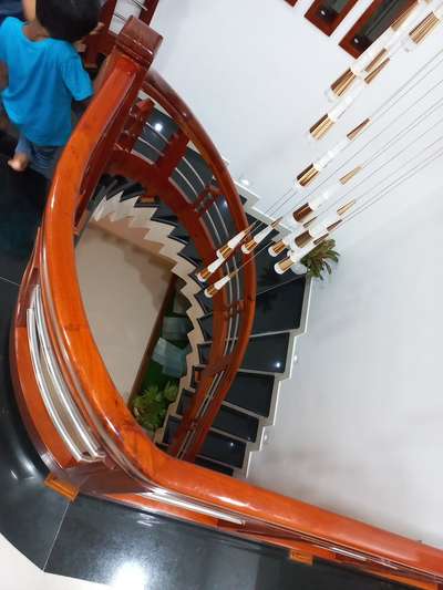 Staircase Designs by Contractor Ahamed Basheer A, Kozhikode | Kolo