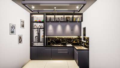 Lighting, Kitchen, Storage Designs by Architect ERAbhishek Jain, Indore | Kolo