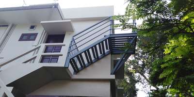 Exterior, Staircase Designs by Fabrication & Welding lalu peter, Ernakulam | Kolo