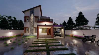 Exterior Designs by 3D & CAD ajas aja, Thiruvananthapuram | Kolo