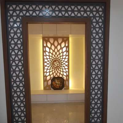 Prayer Room, Lighting Designs by Contractor Jareef Khan, Gurugram | Kolo